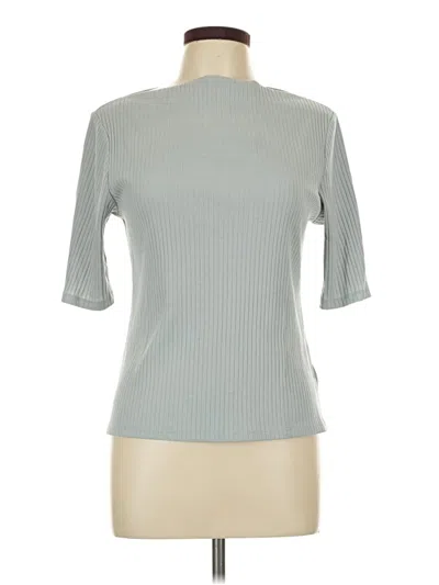 Pre-owned Old Navy Short Sleeve Turtleneck In Gray