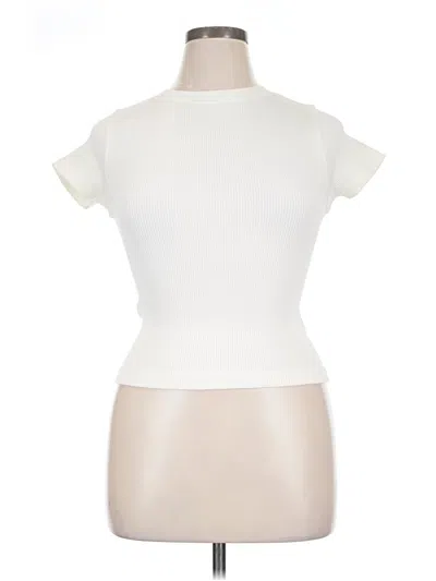 Old Navy Short Sleeve Turtleneck In White