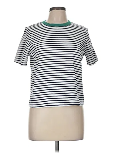Pre-owned Old Navy Short Sleeve Turtleneck In White