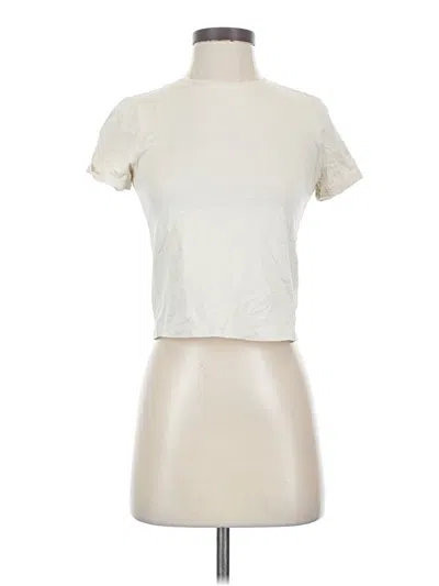 Pre-owned Old Navy Short Sleeve Turtleneck In White