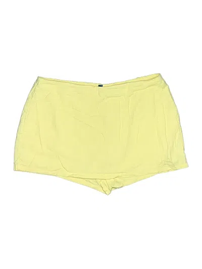 Pre-owned Old Navy Skort In Yellow