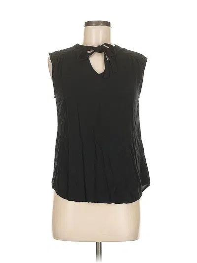 Pre-owned Old Navy Sleeveless Blouse In Black