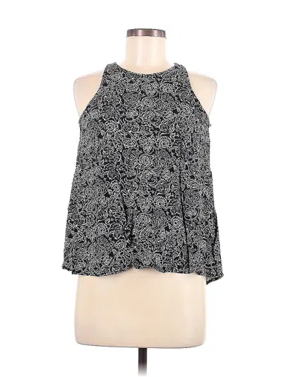 Pre-owned Old Navy Sleeveless Blouse In Black