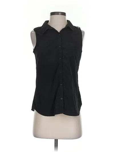 Pre-owned Old Navy Sleeveless Blouse In Black