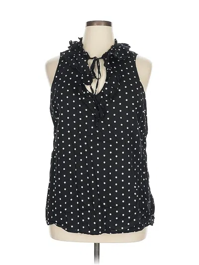 Pre-owned Old Navy Sleeveless Blouse In Black