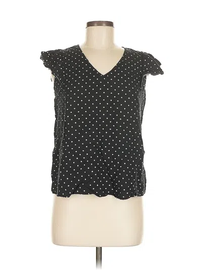 Pre-owned Old Navy Sleeveless Blouse In Black