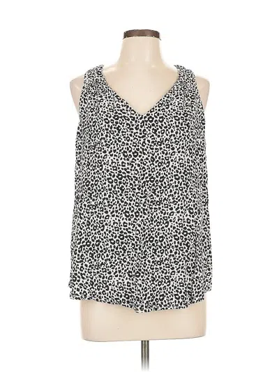 Pre-owned Old Navy Sleeveless Blouse In Black