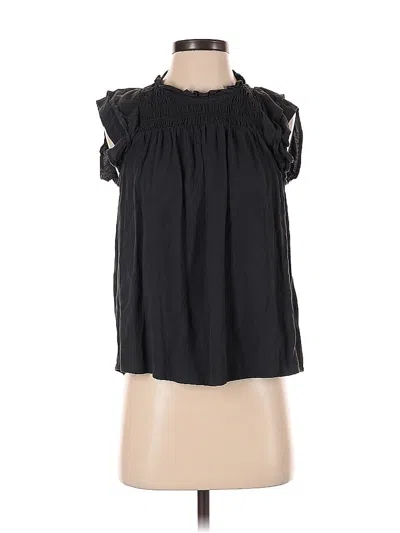 Pre-owned Old Navy Sleeveless Blouse In Black