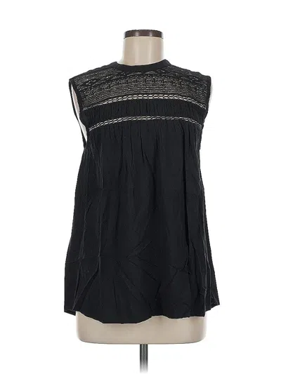Pre-owned Old Navy Sleeveless Blouse In Black