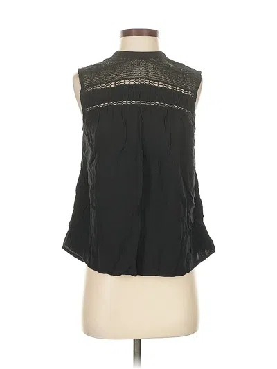 Pre-owned Old Navy Sleeveless Blouse In Black