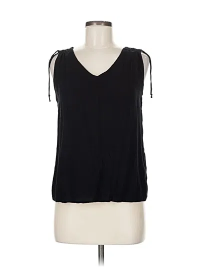 Pre-owned Old Navy Sleeveless Blouse In Black