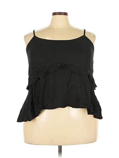 Pre-owned Old Navy Sleeveless Blouse In Black