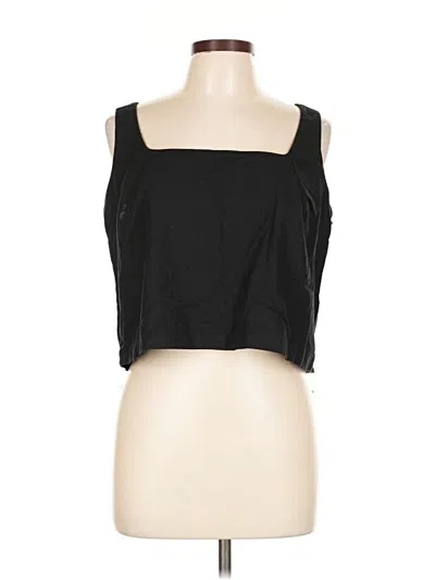 Pre-owned Old Navy Sleeveless Blouse In Black