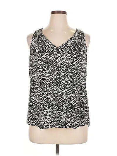 Pre-owned Old Navy Sleeveless Blouse In Black