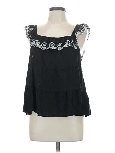 Pre-owned Old Navy Sleeveless Blouse In Black