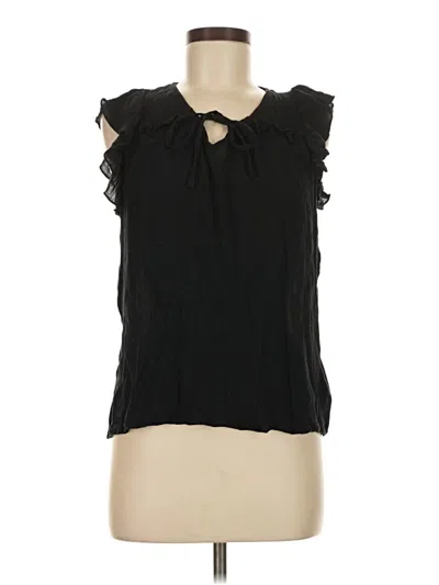 Pre-owned Old Navy Sleeveless Blouse In Black
