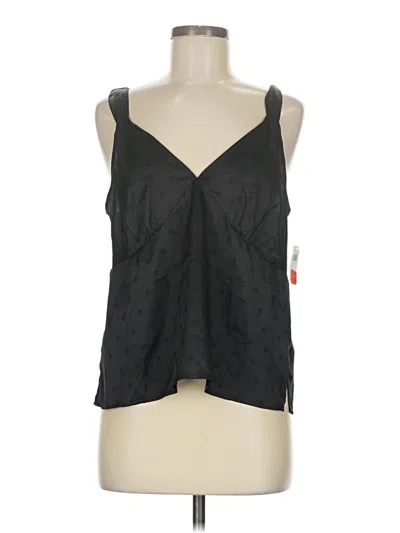 Old Navy Sleeveless Blouse In Black