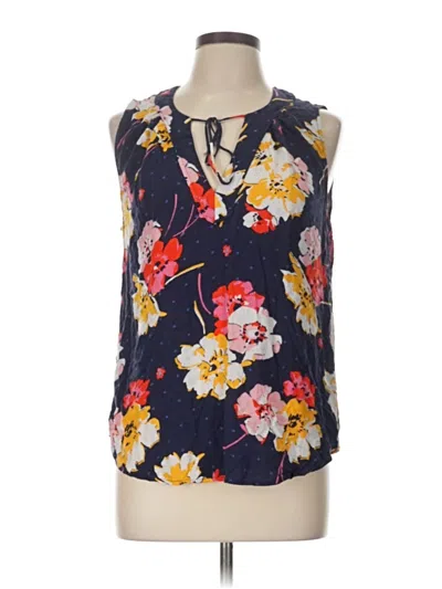 Pre-owned Old Navy Sleeveless Blouse In Black