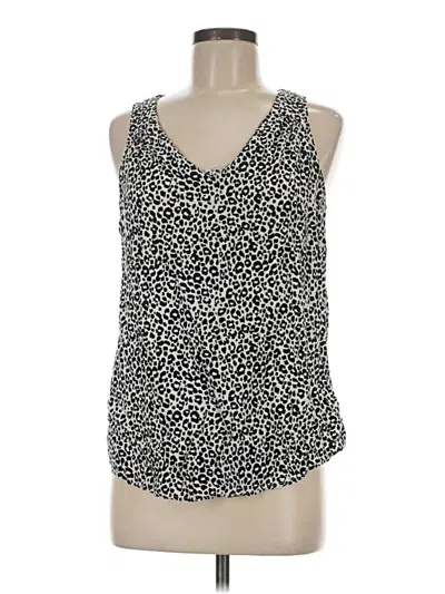 Pre-owned Old Navy Sleeveless Blouse In Black