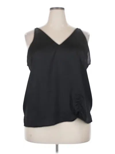 Pre-owned Old Navy Sleeveless Blouse In Black