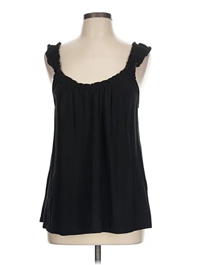 Pre-owned Old Navy Sleeveless Blouse In Black