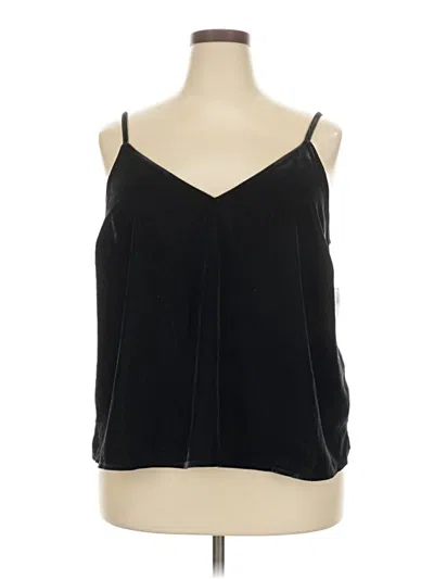 Old Navy Sleeveless Blouse In Black