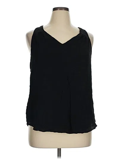 Pre-owned Old Navy Sleeveless Blouse In Black