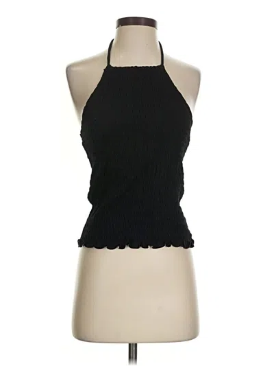 Pre-owned Old Navy Sleeveless Blouse In Black