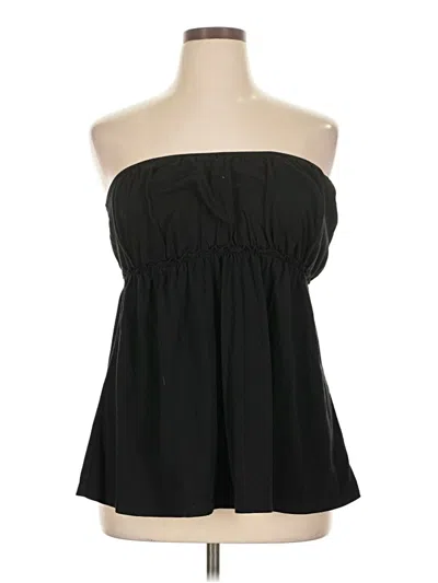 Pre-owned Old Navy Sleeveless Blouse In Black