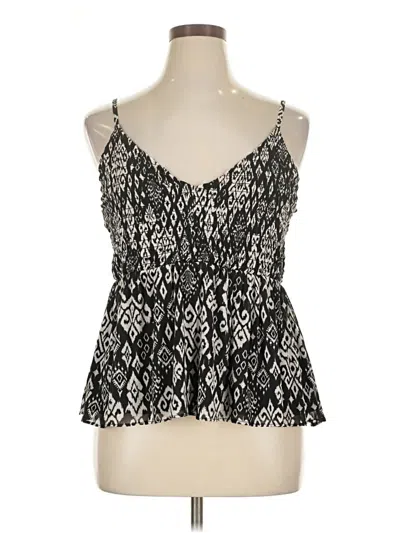 Pre-owned Old Navy Sleeveless Blouse In Black