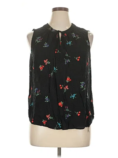 Pre-owned Old Navy Sleeveless Blouse In Black