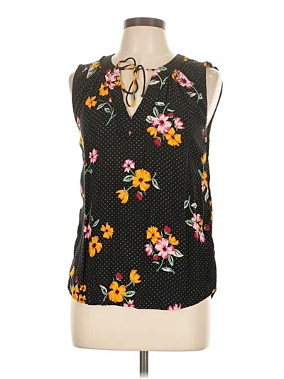 Pre-owned Old Navy Sleeveless Blouse In Black