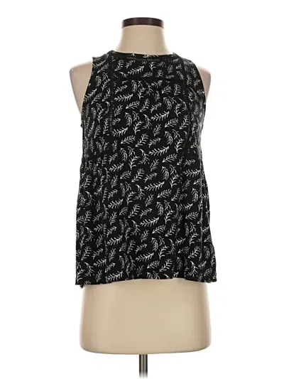 Pre-owned Old Navy Sleeveless Blouse In Black