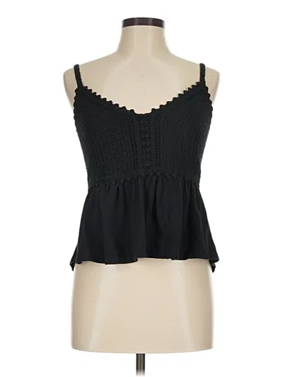 Pre-owned Old Navy Sleeveless Blouse In Black
