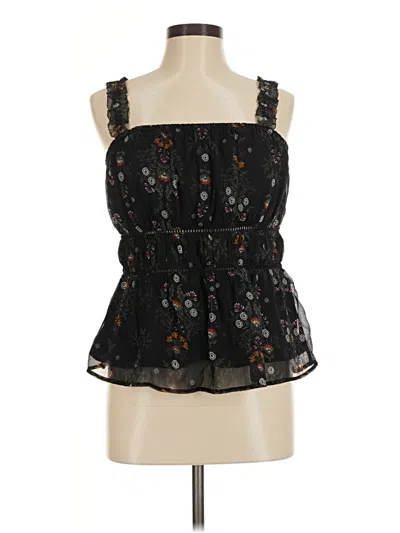 Pre-owned Old Navy Sleeveless Blouse In Black