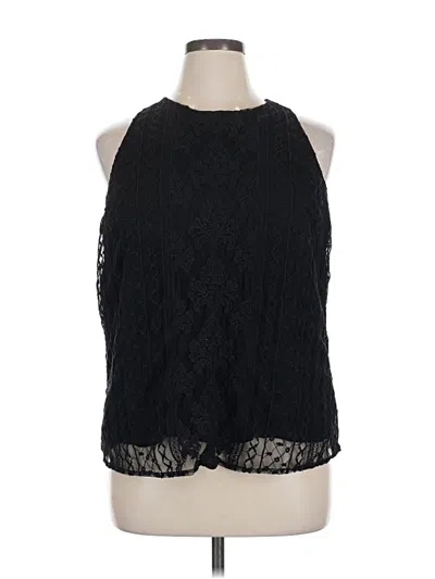 Pre-owned Old Navy Sleeveless Blouse In Black