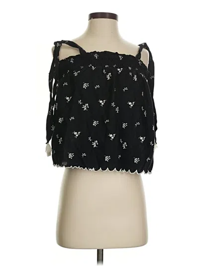 Pre-owned Old Navy Sleeveless Blouse In Black