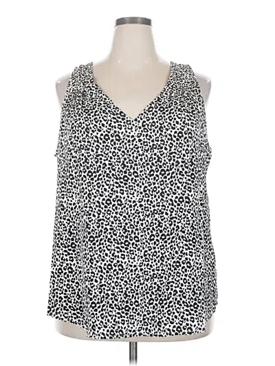 Pre-owned Old Navy Sleeveless Blouse In Black