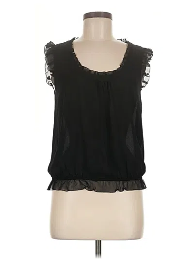 Pre-owned Old Navy Sleeveless Blouse In Black