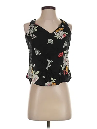 Pre-owned Old Navy Sleeveless Blouse In Black
