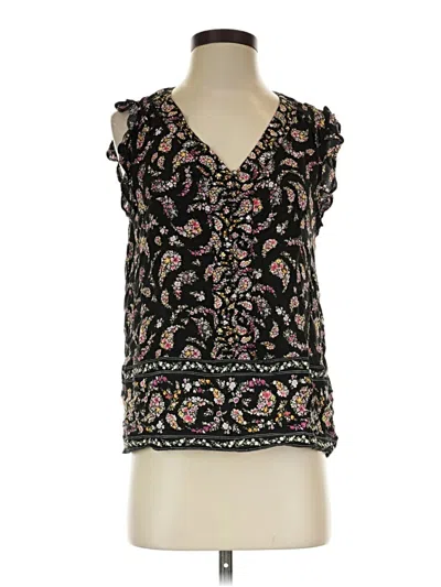 Pre-owned Old Navy Sleeveless Blouse In Black