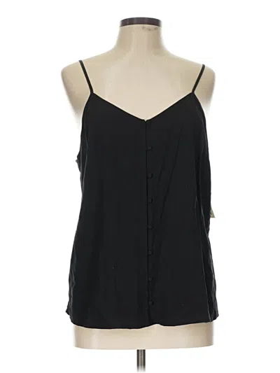 Old Navy Sleeveless Blouse In Black
