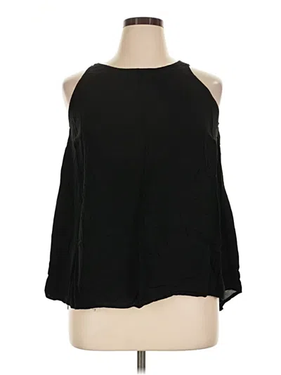 Pre-owned Old Navy Sleeveless Blouse In Black