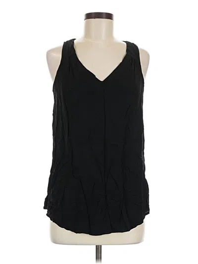 Pre-owned Old Navy Sleeveless Blouse In Black