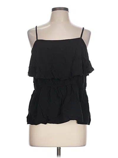 Pre-owned Old Navy Sleeveless Blouse In Black