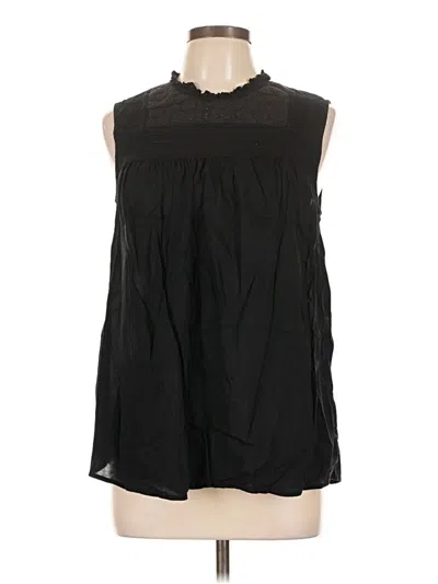 Pre-owned Old Navy Sleeveless Blouse In Black