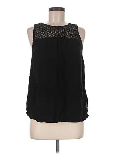 Pre-owned Old Navy Sleeveless Blouse In Black