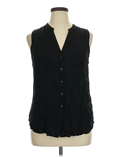 Pre-owned Old Navy Sleeveless Blouse In Black