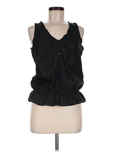 Pre-owned Old Navy Sleeveless Blouse In Black