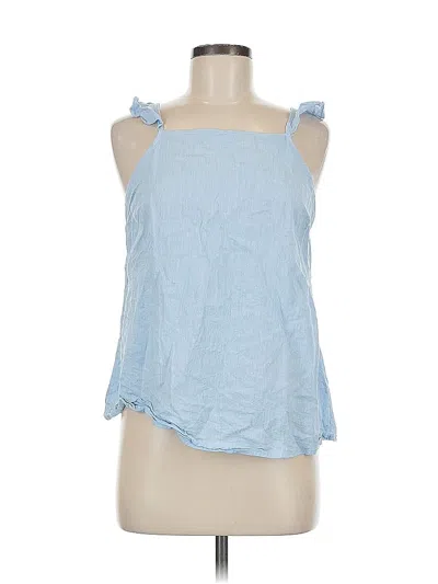 Pre-owned Old Navy Sleeveless Blouse In Blue